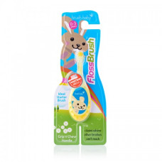 Дитяча щітка Brush Baby Flossbrush до 3 років жовта
