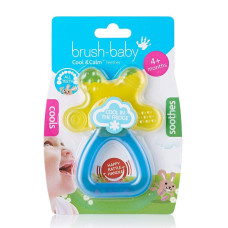 Гризунок Brush-Baby Cool&Calm Yellow/Blue
