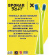 Зубна щітка Spokar X 2500 Soft Салатово-блакитна