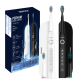 Набір звукових зубних щіток Pecham Black and White Travel Set 2 шт