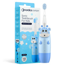 Дитяча звукова зубна щітка Nordics CA910 Giraffe14, блакитна