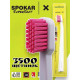Зубна щітка Spokar X 3500 Supersoft Біло-рожева