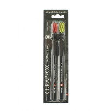 Набір зубних щіток Curaprox Ultrasoft CS 5460 Black Edition 2 шт