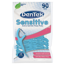 Флос-зубочистки DenTek Екстра-м'які (шовк) 90 шт