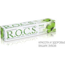 Зубна паста Rocs Енергія ранку Подвійна м'ята 60 мл