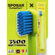 Зубна щітка Spokar X 3500 Supersoft Салатово-блакитна