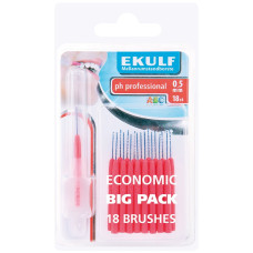 Міжзубні йоржи Ekulf ph professional 0.5 мм 18 шт