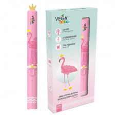 Дитяча звукова зубна щітка Vega Kids VK-500B Рожева