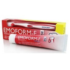Зубна паста Emoform-F Protect 85 мл + зубна щітка Emoform
