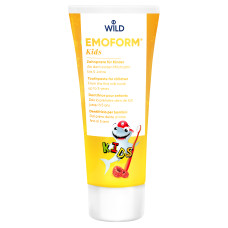 Дитяча зубна паста Emoform actifluor Kids 0 - 5 років 75 мл