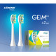 Насадки для електричної зубної щітки Lebond GEM White 2 шт