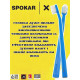 Зубна щітка Spokar X 3500 Supersoft Синьо-біла