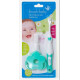 Зубна щітка Brush-Baby FirstBrush + гризунок My First Teether від 0 до 18 місяців