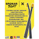 Зубна щітка Spokar X 2500 Soft Сіро-жовта