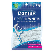 Флосс-зубочистки DenTek Освіжаючі та відбілюючі 75 шт