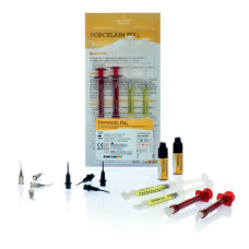 PORCELAIN Fix набір: 2х1.2 мл Porcelain Etch 2х2 мл Porcelain Silane + 2 порожніх шприца + насадки