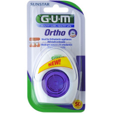 Зубна нитка GUM Ortho Суперфлос 50 шт