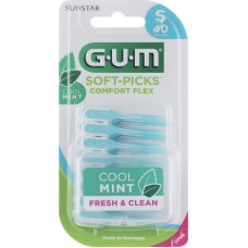 Безметалові міжзубні йоржики GUM Soft Picks Small малі 40 шт