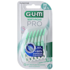 Безметалові міжзубні йоржики GUM Soft Picks Pro M 30 шт