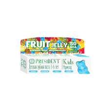 Дитяча зубна паста President Kids Fruit Jelly Мармелад від 3 до 6 років 50 мл