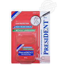 Зубна нитка (флос) President Екстраплоський, 20 м