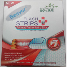 Смужки для відбілювання зубів Beaver Non-Peroxide Flash Strips Red