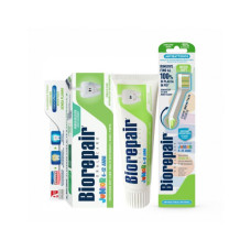 Комплект Biorepair дитяча зубна паста Junior 75 мл + дитяча зубна щітка Junior від 7 до 14 років