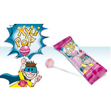 Льодяник на паличці з ксилітом Miradent XyliPOP Полуниця