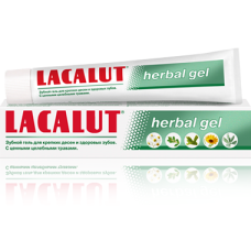 Гель для зубів трав'яний Lacalut Herbal gel 75 мл