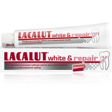 Зубна паста Lacalut white & repair 75 мл