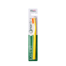 Зубна щітка Nordics Expert Curve 6580 Soft, жовта