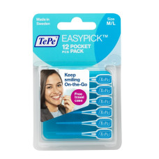 Силіконові зубочистки TePe EasyPick M/L 12 шт