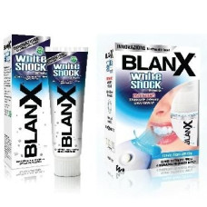 Інтенсивний відбілюючий комплекс BlanX White Shock + зубна паста BlanX White Shock