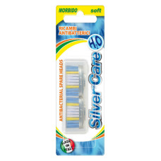 Змінні головки для зубної щітки Silver Care H2O м'яка 2 шт