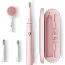 Звукова зубна щітка Xiaomi Soocas X3U Blue Edition Global рожева 4 насадки