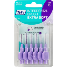 Міжзубні йоржи TePe Extra Soft 1.1 мм фіолетові 6 шт