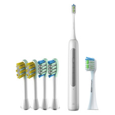 Електрична зубна щітка для вінірів Lebooo FA Veneer Expert White 6 насадок
