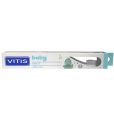 Дитяча зубна щітка Vitis Baby від 0 до 2 років у картонній упаковці