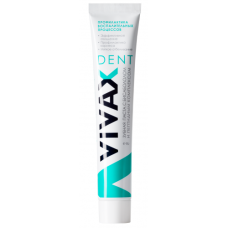 Зубна паста VIVAX Dent з пептидним комплексом та Бісабололом (зелена) 75 мл